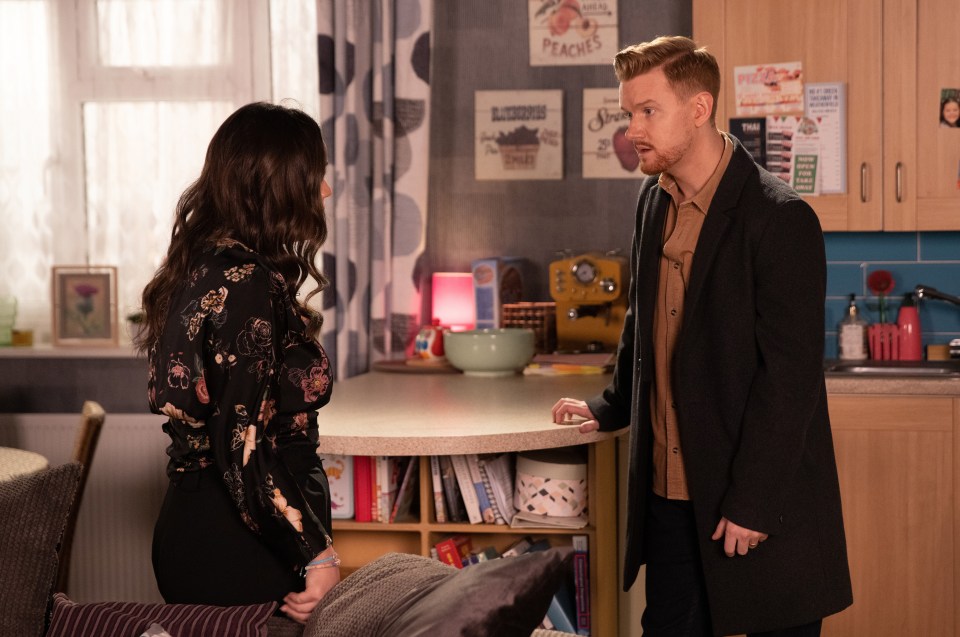 Faye was blackmailed by Craig to stay in Weatherfield