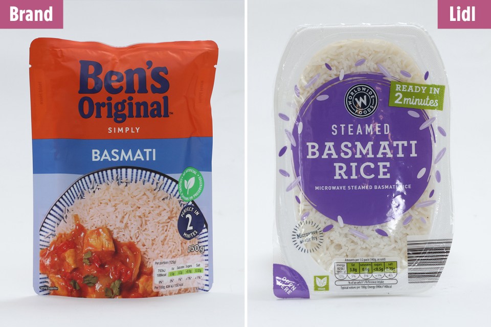 Ben's Original rice is a tea time staple