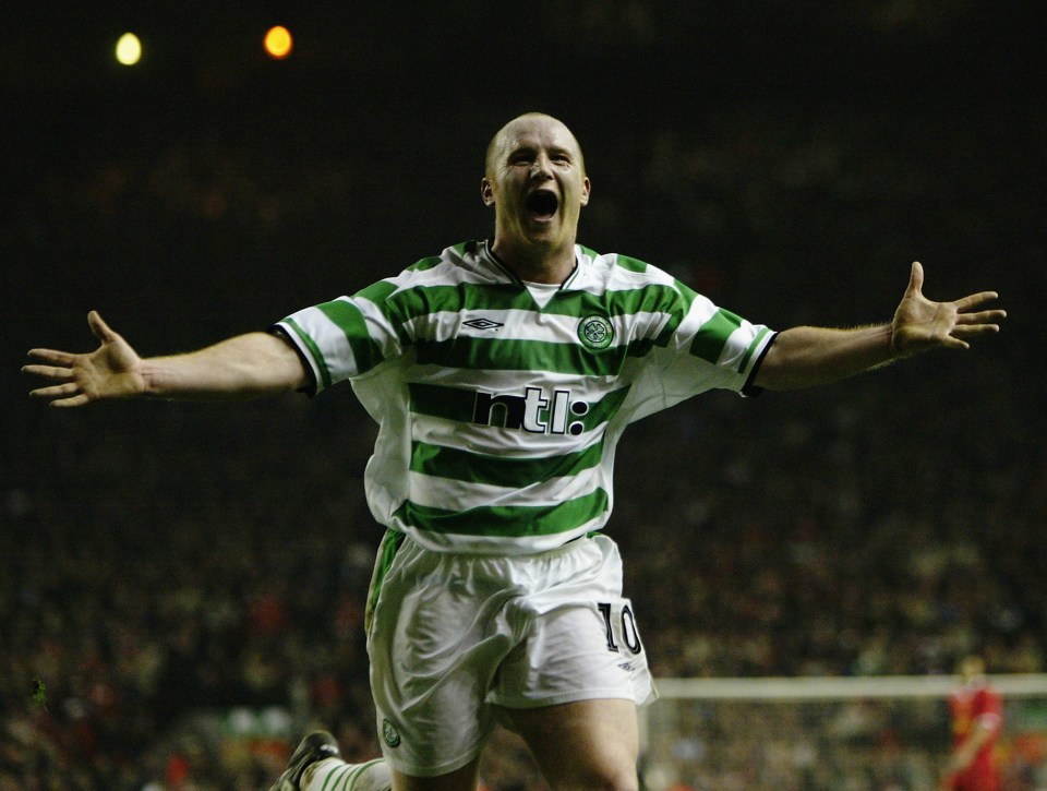 John Hartson was a prolific goalscorer for Celtic from 2001 to 2006