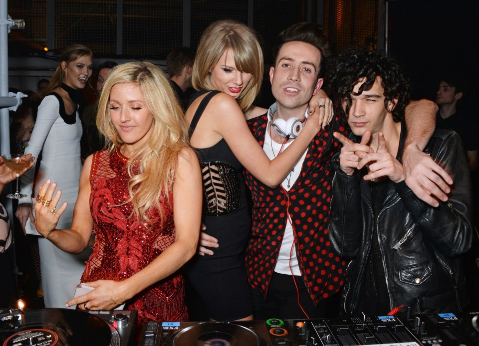 Taylor and Matty first dated ten years ago before rekindling recently