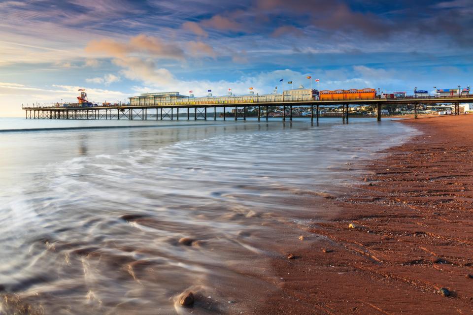 The pier is also a great option for family fun