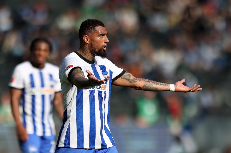 Kevin-Prince Boateng is still going strong in Germany playing at the age of 36