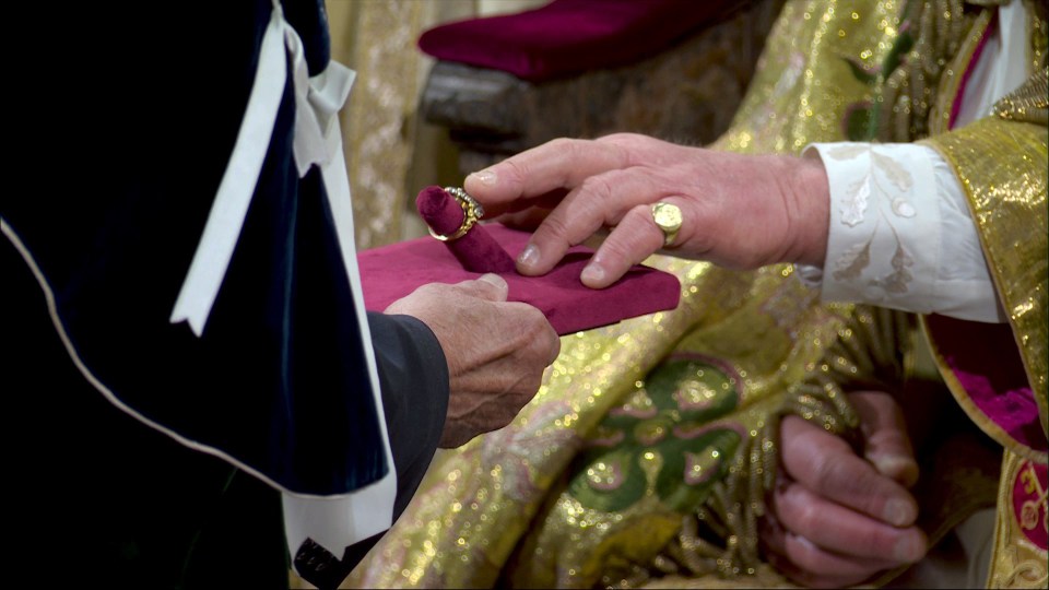 The ring reflects kingly dignity