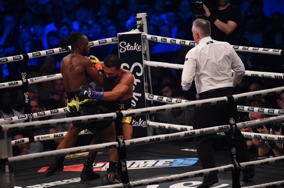 KSI's controversial elbow has led to the fight being made a no-contest