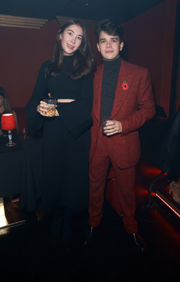 Samuel Chatto and Eleanor Ekserdjan at a Tatler magazine party in London last year