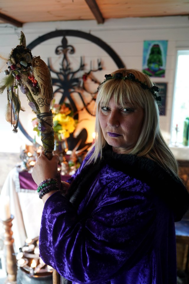 Julie Aspinall organised the festival to unite the witches and pagans of the UK