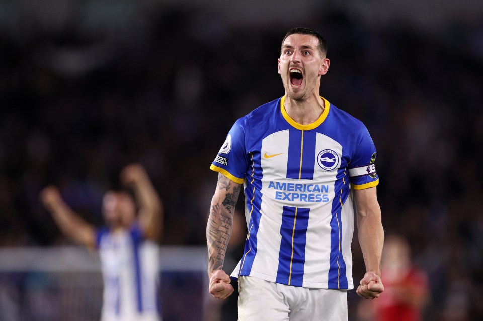 He has been one of Brighton's standout players since promotion in 2017