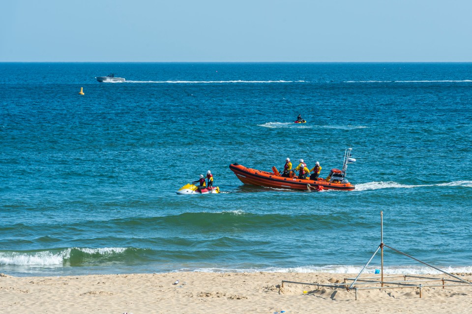 The Coastguard rushed in to help