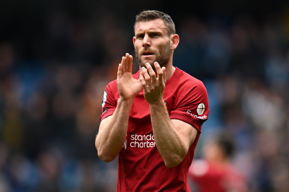 James Milner is set to leave the Reds after eight years