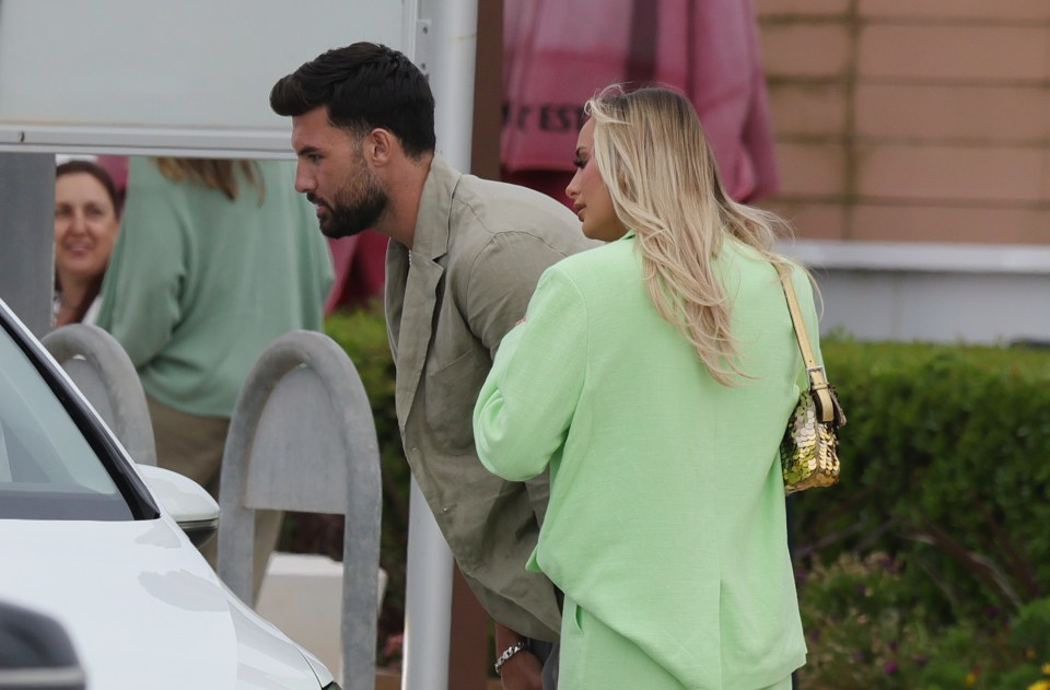 Love Island's Millie Court and Liam Reardon have been spotted for the first time