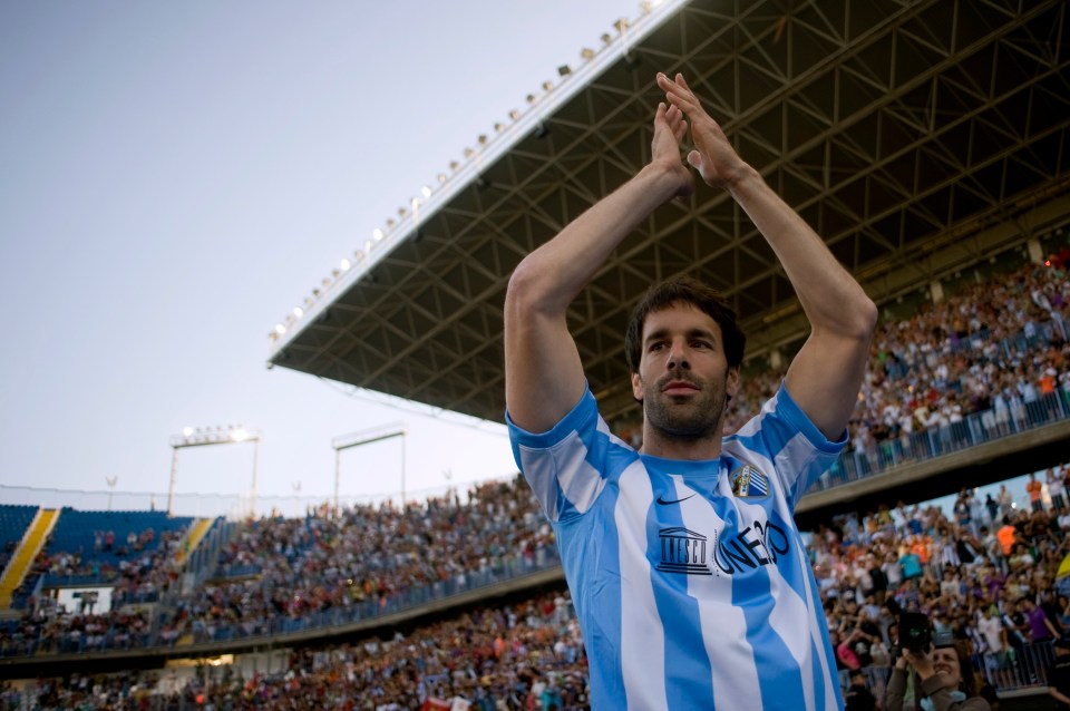 Former Manchester United striker Ruud Van Nistelrooy helped the club qualify for the competition in his final season before retiring