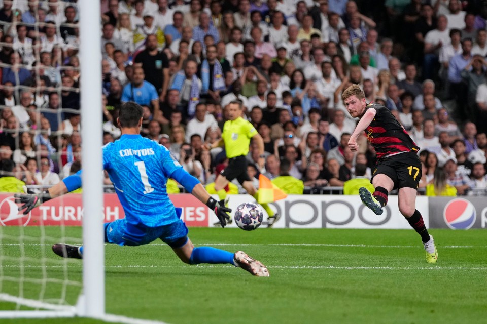 De Bruyne stepped up once again for City when it mattered most