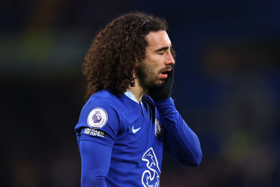 The club spent £600million on underperforming stars like Marc Cucurella