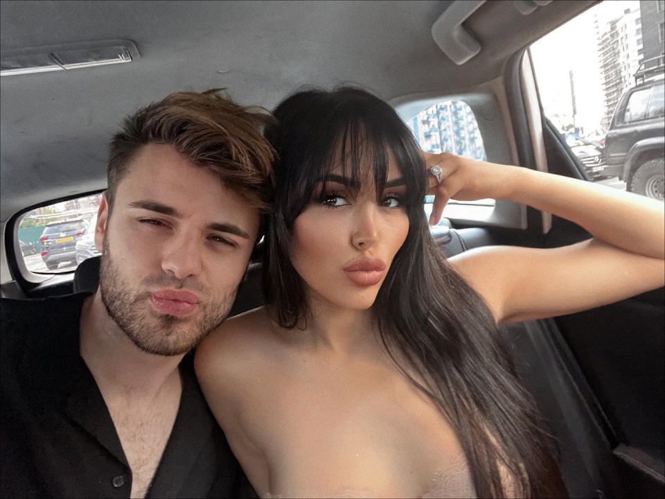 Marnie and husband Casey Johnson married in March