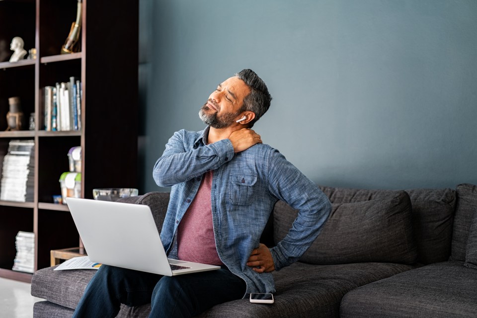 Long-term sickness has left a record number off work — with many claiming that working from home has given them a bad back