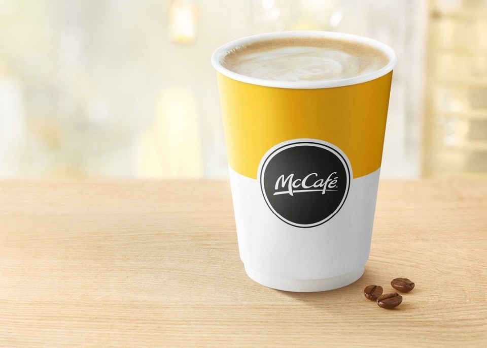 McDonald's coffee is very good value compared to other coffee outets