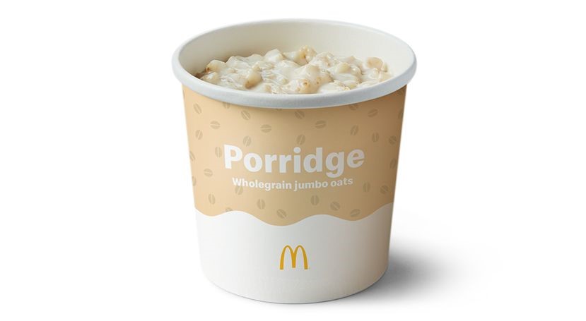 If porridge is what you like for breakfast it might be better to stay at home and make your own