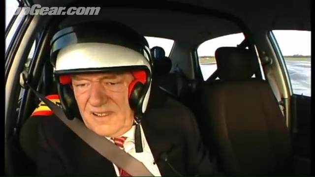 Actor Sir Michael Gambon had a corner at the test track named after him