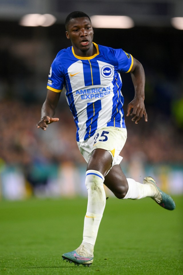 Arsenal also want Brighton midfielder Moises Caicedo