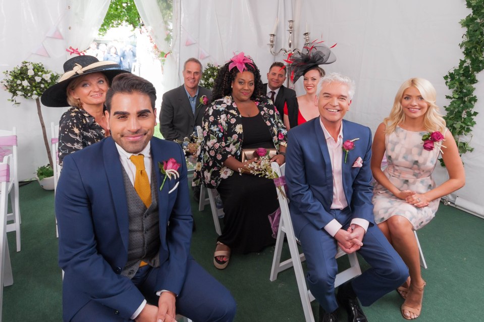 Phillip Schofield, Holly Willoughby, Alice Beer, Dr Ranj, Phil Vickery, Alison Hammond, Steve Wilson and Sharon Marshall,