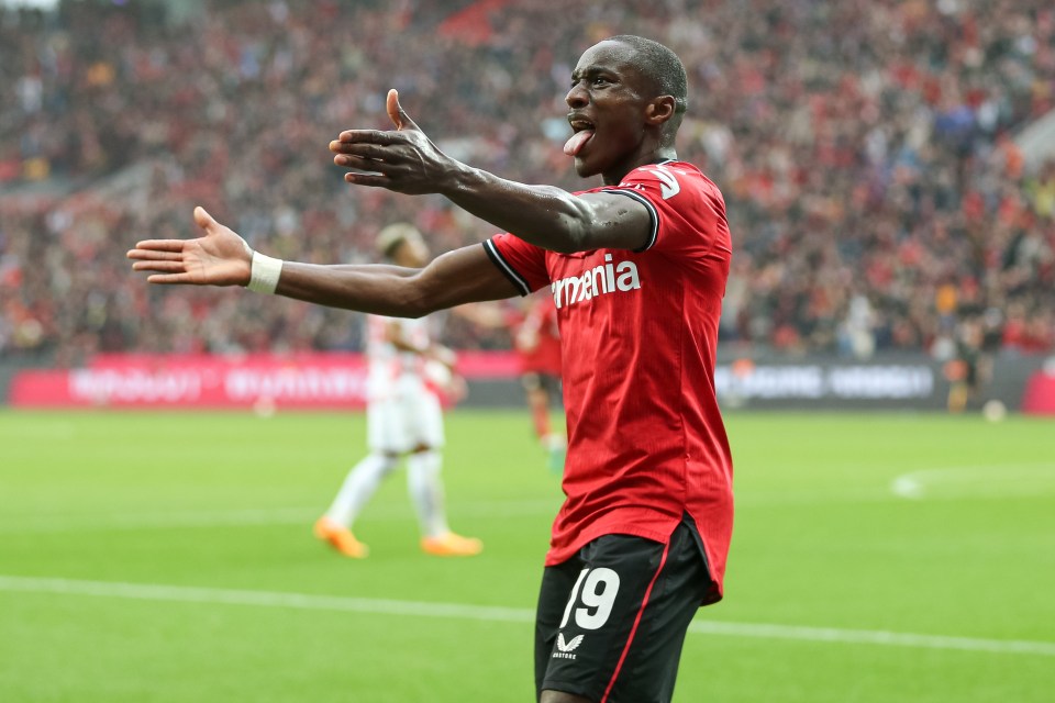 Xhaka's exit could help Arsenal in their pursuit of Leverkusen winger Moussa Diaby