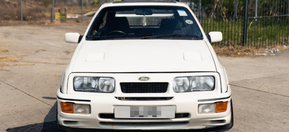 AN Iconic Ford Sierra RS Cosworth is up for sale at auction, and there are less than 24 hours to pick up this bargain "modern classic"