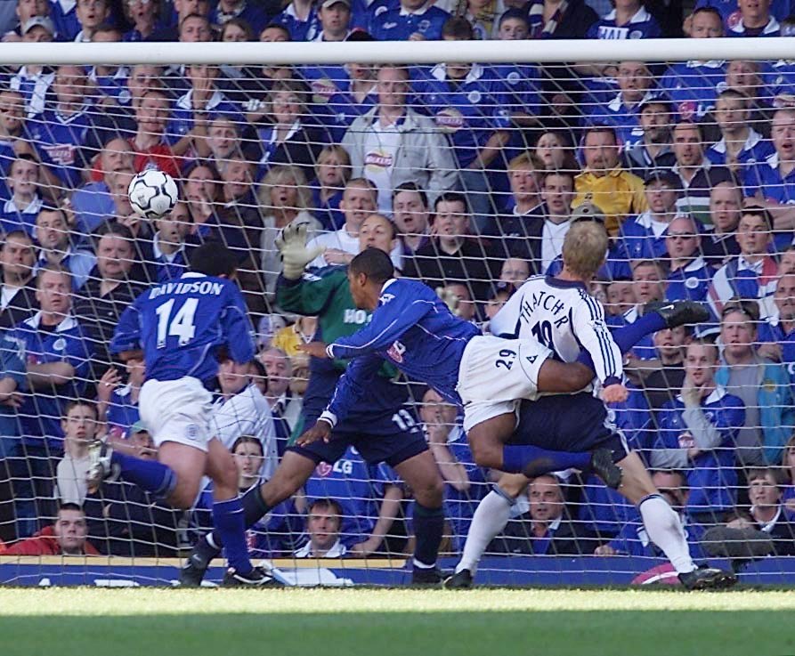 Matt Piper scored the final goal at Filbert Street