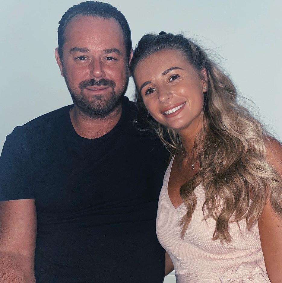 Dani's dad Danny says he 'can't stop smiling' after she gave birth