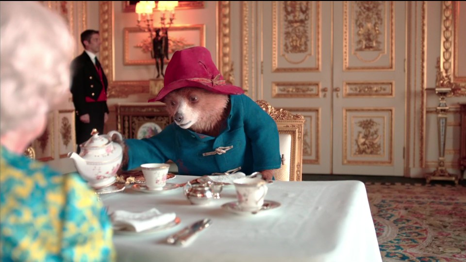 Paddington Bear meeting the Queen before the Platinum Jubilee Palace party was crowned the bafta's most memorable moment