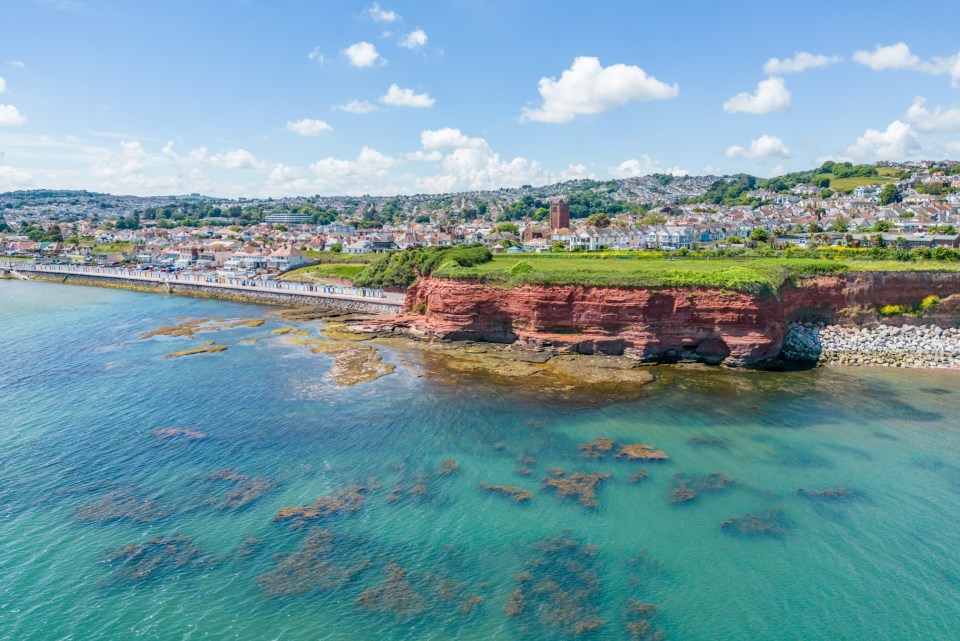 The crisp blue water is inviting to anyone visiting