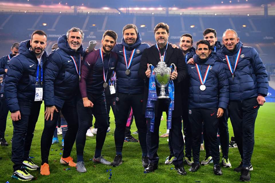 Mauricio Pochettino has a trusted backroom staff who are likely to join him at Chelsea