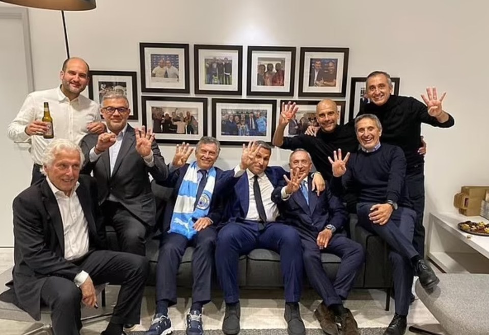 Pep Guardiola deleted a picture celebrating Man City's 'four' goals over Real Madrid