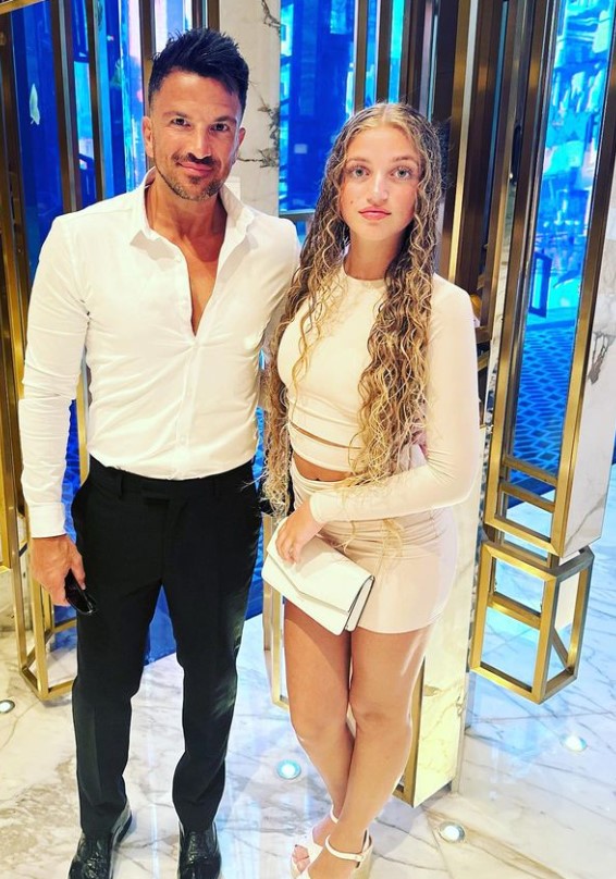 Peter Andre has exclusively revealed his eldest daughter Princess is dating her first boyfriend