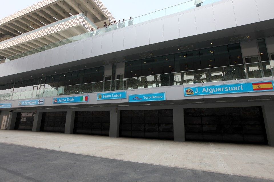 The Buddh International Circuit is located just outside New Delhi