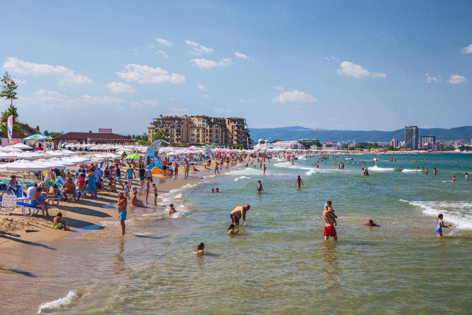 There are plenty of beaches for holidaymakers to swim and sunbathe