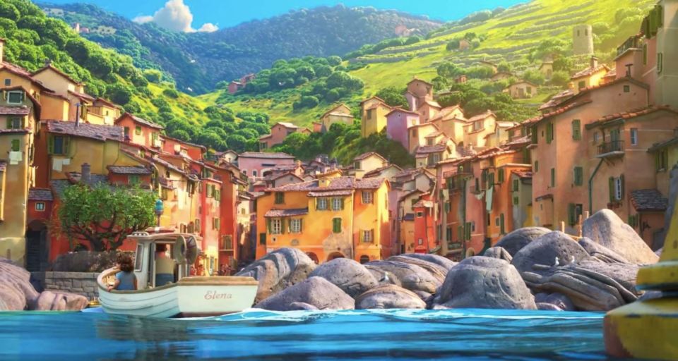 The Italian Riveria was the inspiration behind Disney's Luca