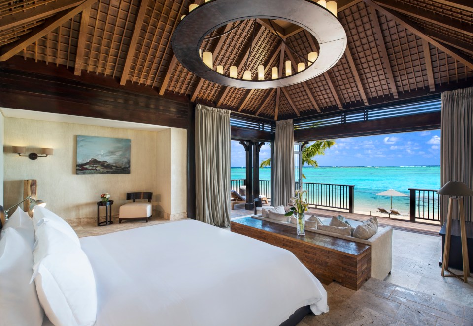 The resort only suites - so guests are guaranteed a luxury experience