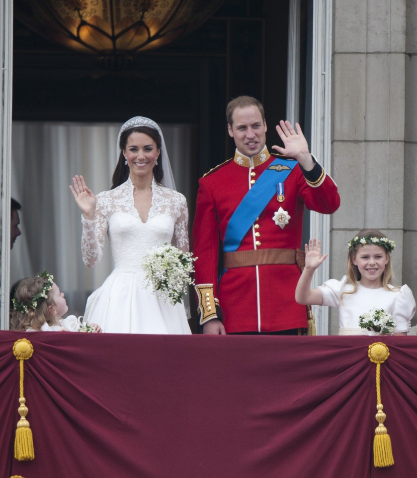 The royal was one of Kate Middleton's bridesmaids at her wedding to Prince William