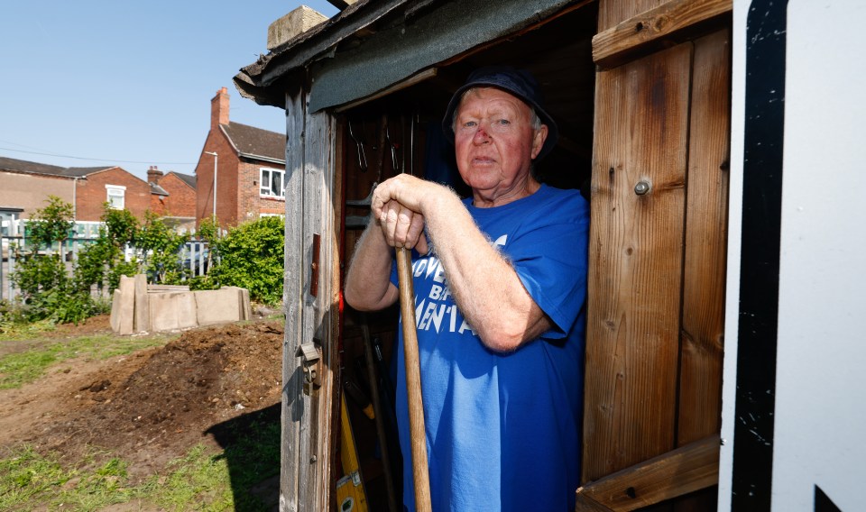 John Silvester, 74, is fuming after being kicked out because of a row with his neighbours