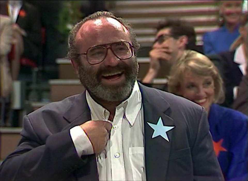 The late Bob Hoskins appeared on the show