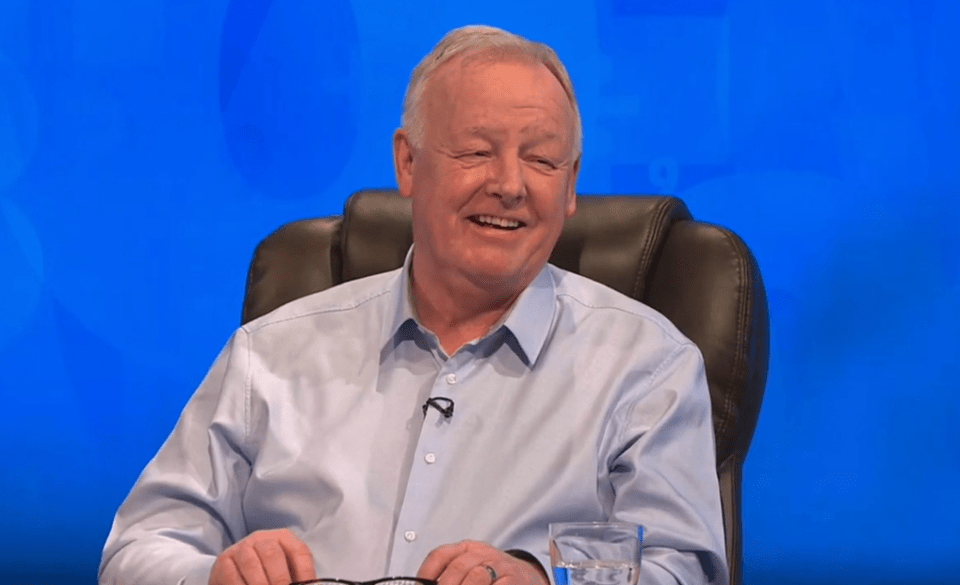 Actor Les Dennis was in the Dictionary Corner with Susie Dent