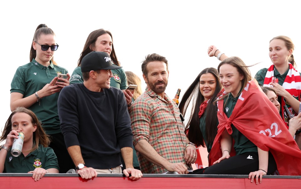 The newly-promoted League Two side, which is co-owned by Deadpool star Ryan Reynolds and fellow US actor Rob McElhenney