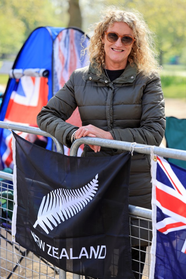 New Zealander Mo Shelley said: 'Charles is very much a man of the people'