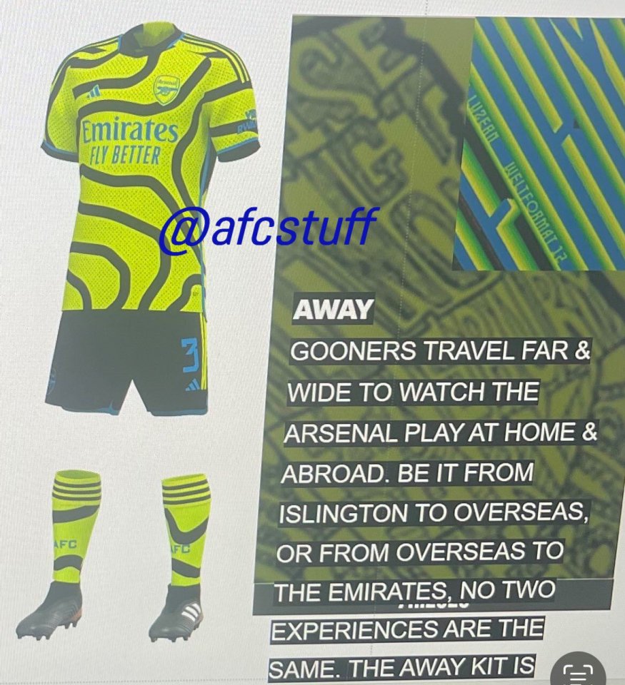 And fans are happier that it is better than the leaked potential away kit