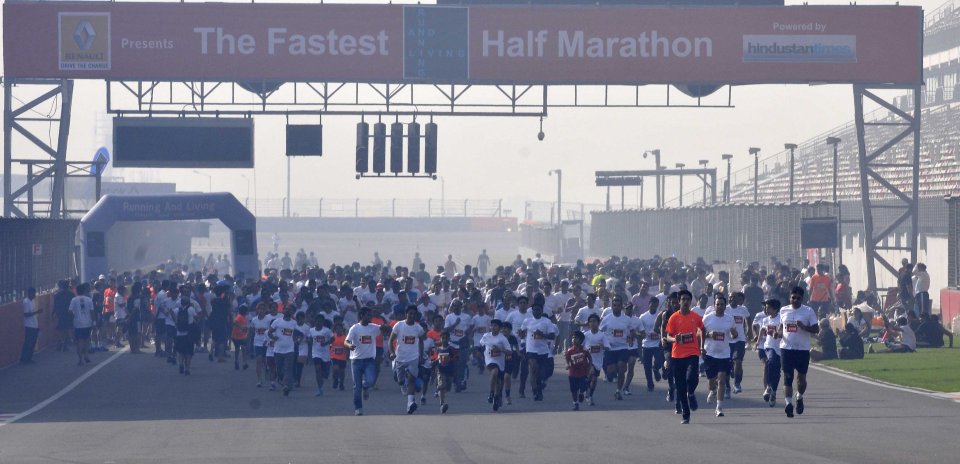 The circuit was used for a half marathon once the international races dried up