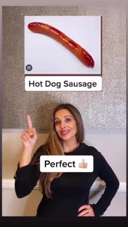 The perfect poo looks like a hot dog sausage, the doc said