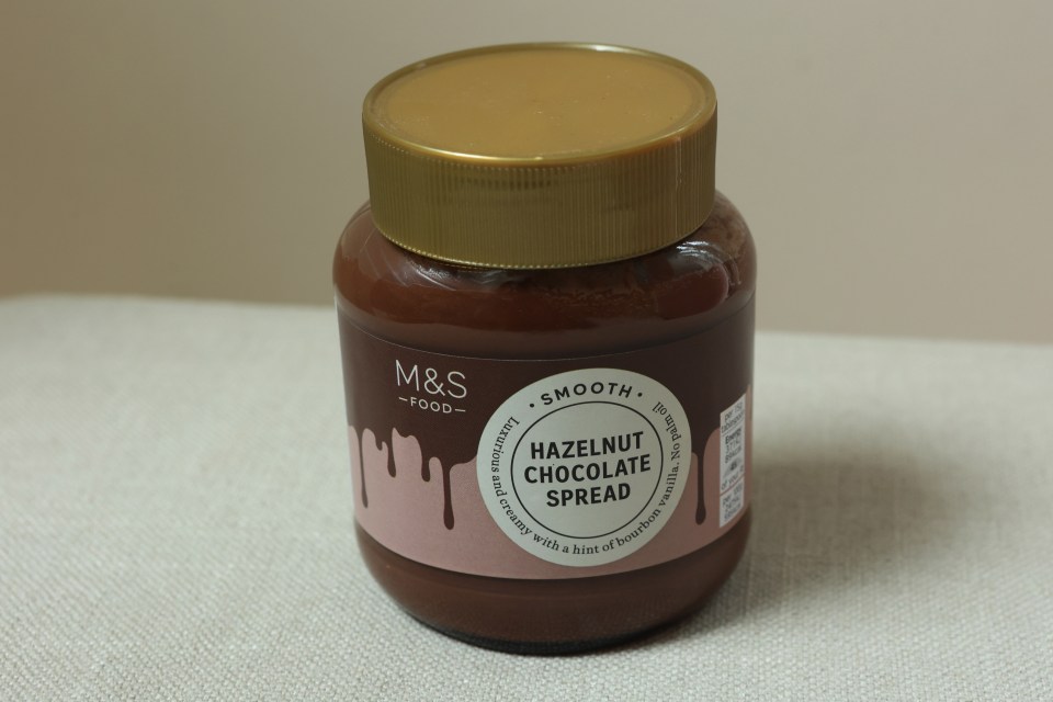 The M&S spread had a hint of vanilla