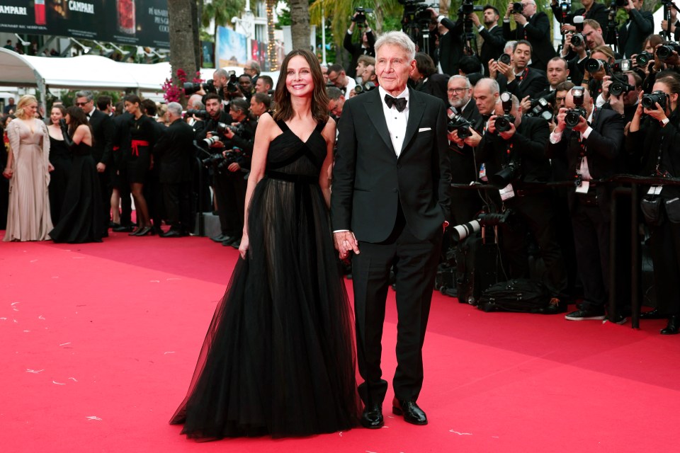 Harrison and Calista stepped out in Cannes