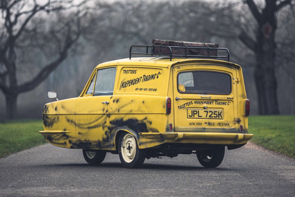 The 1972 Reliant Regal Supervan III will go under the hammer at the Warwickshire Event Centre on June 17