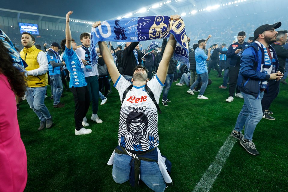 It is Napoli's first title since the days of Diego Maradona